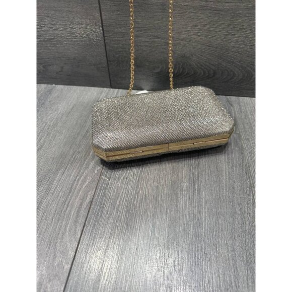 INC International Concepts Lindsayy XX metallic clutch evening bag  B000370 - Picture 7 of 7
